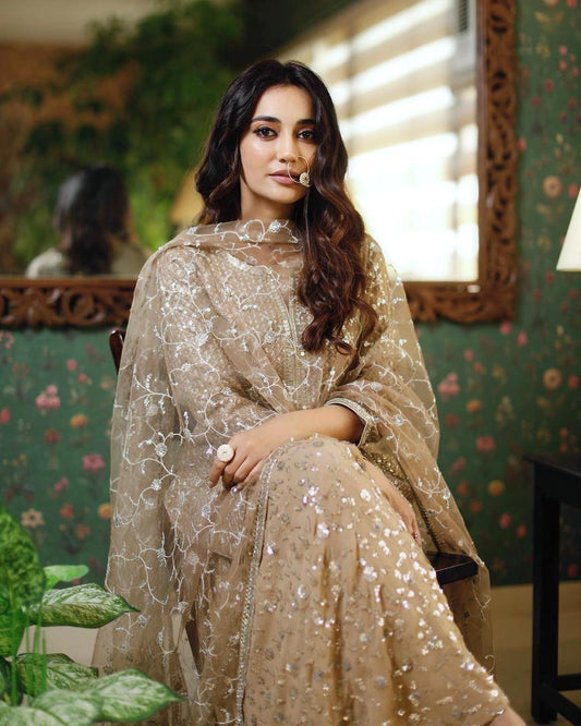 Premium Partywear Sharara Set