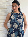 Floral Kurti Pant Set