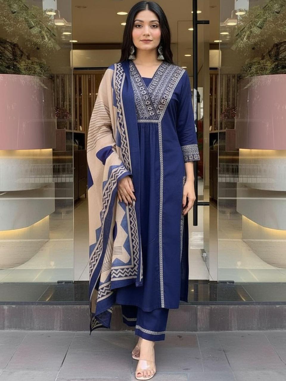 Cotton Kurta-Pant Set