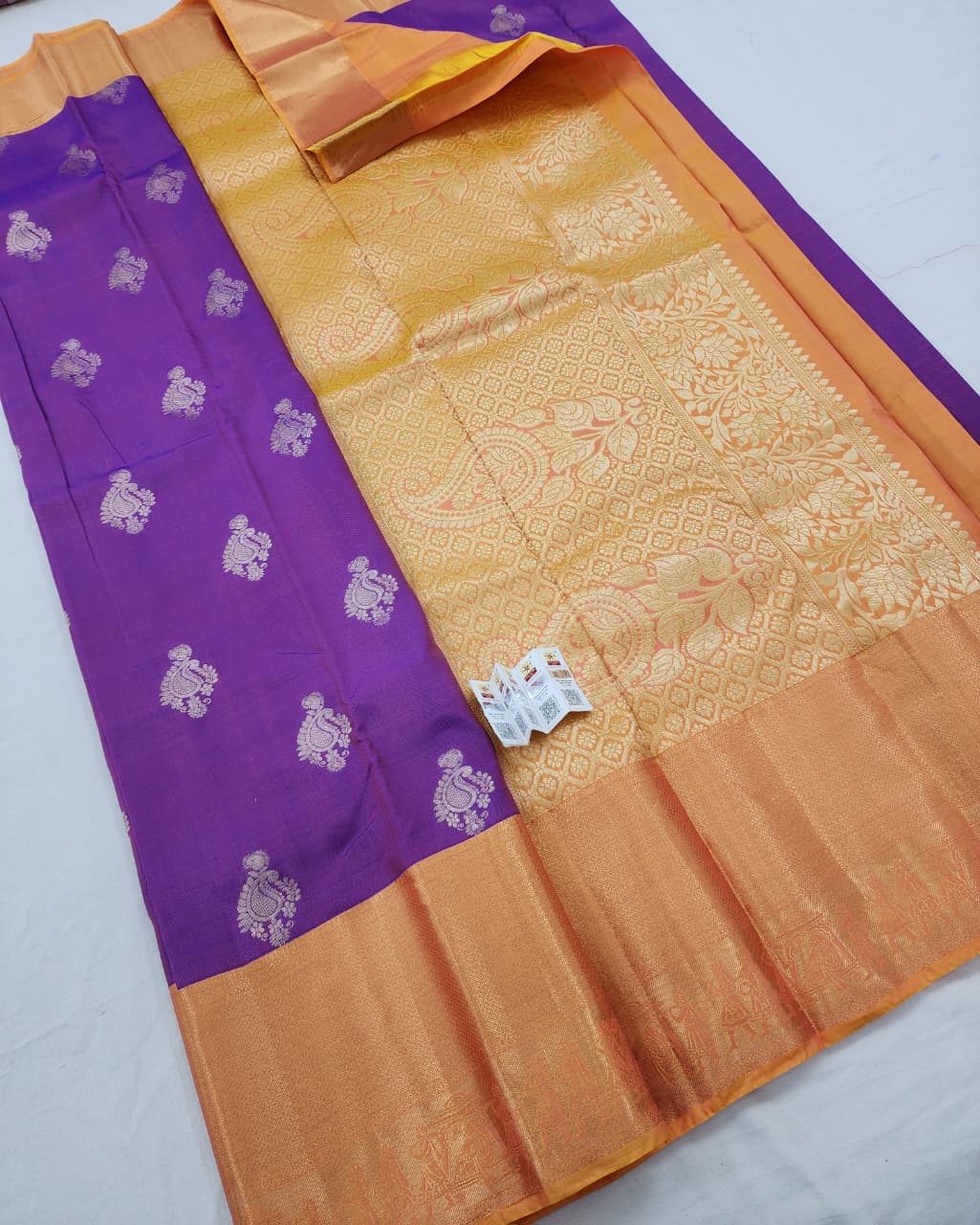 Kanjeevaram Pure Korvai Silk