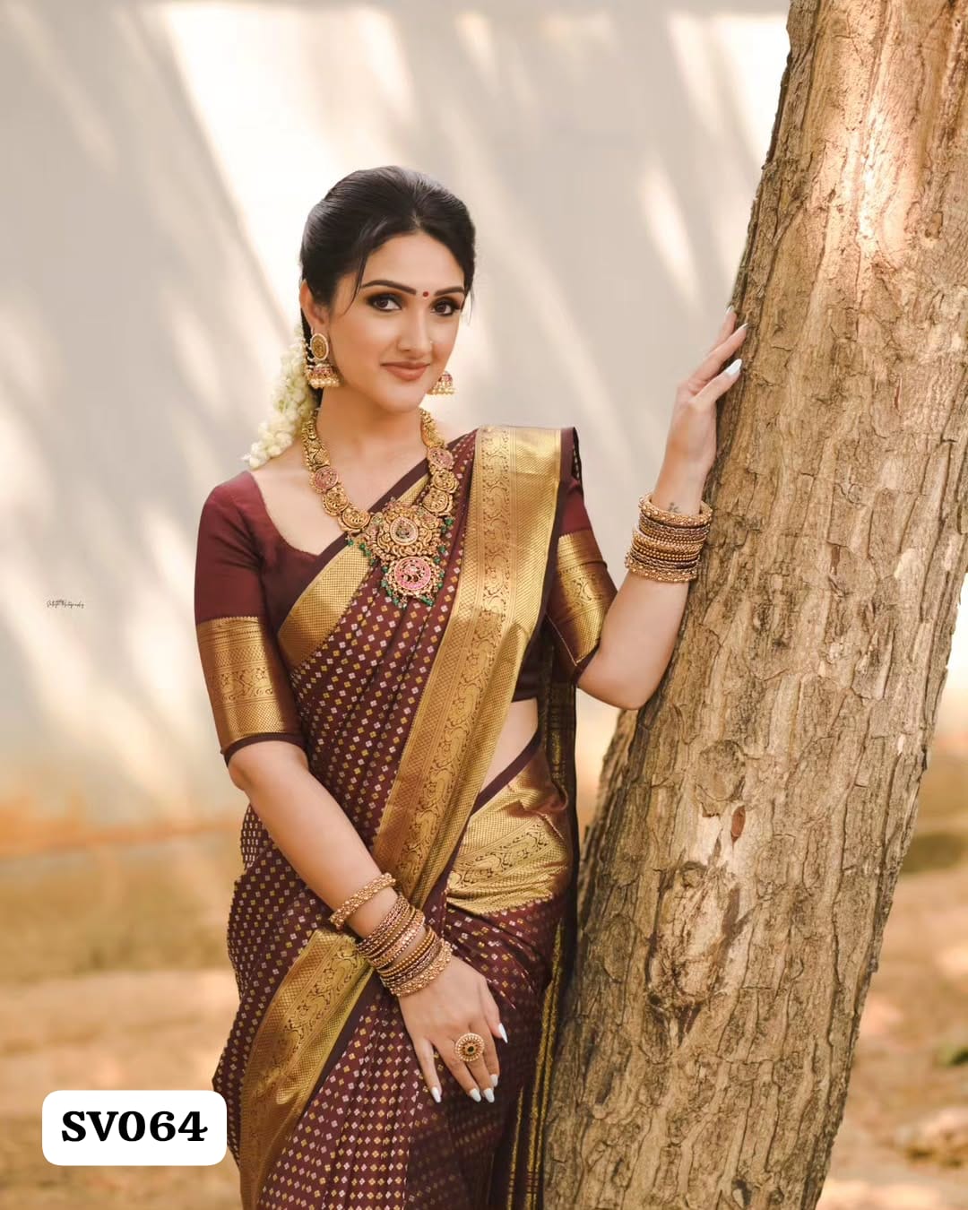 Celebrity Inspired Semi Tissue Silk Sarees
