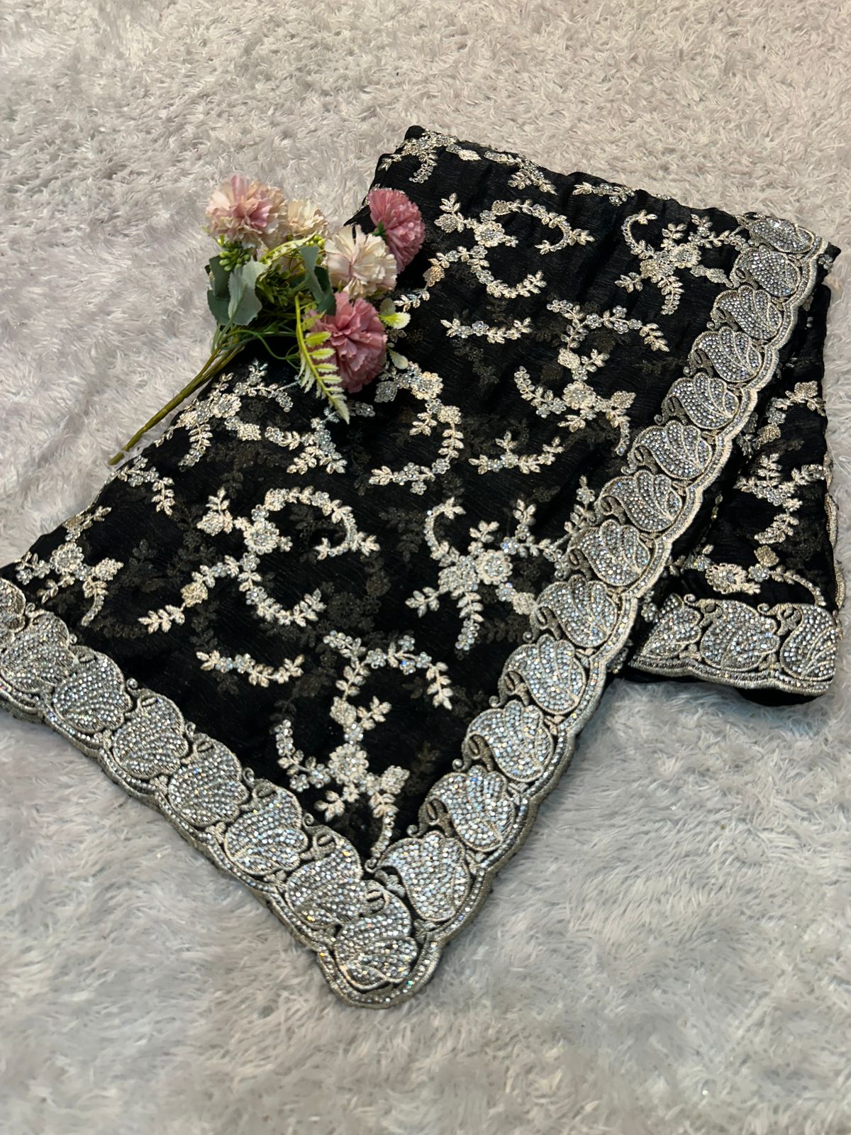 Chiffon Designer Sarees
