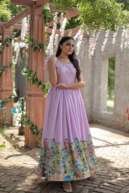 Dola silk Gown