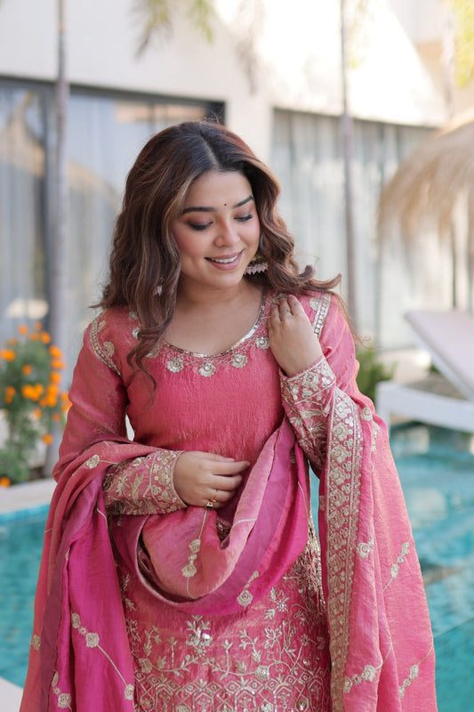 Premium Readymade Sharara Set