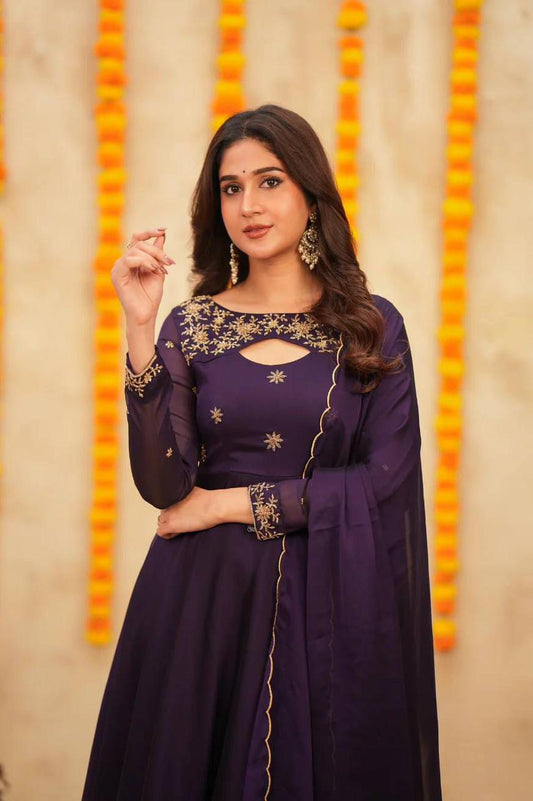 Partywear Anarkali Suit