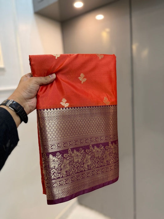 Banarasi Handloom Softsilk Saree