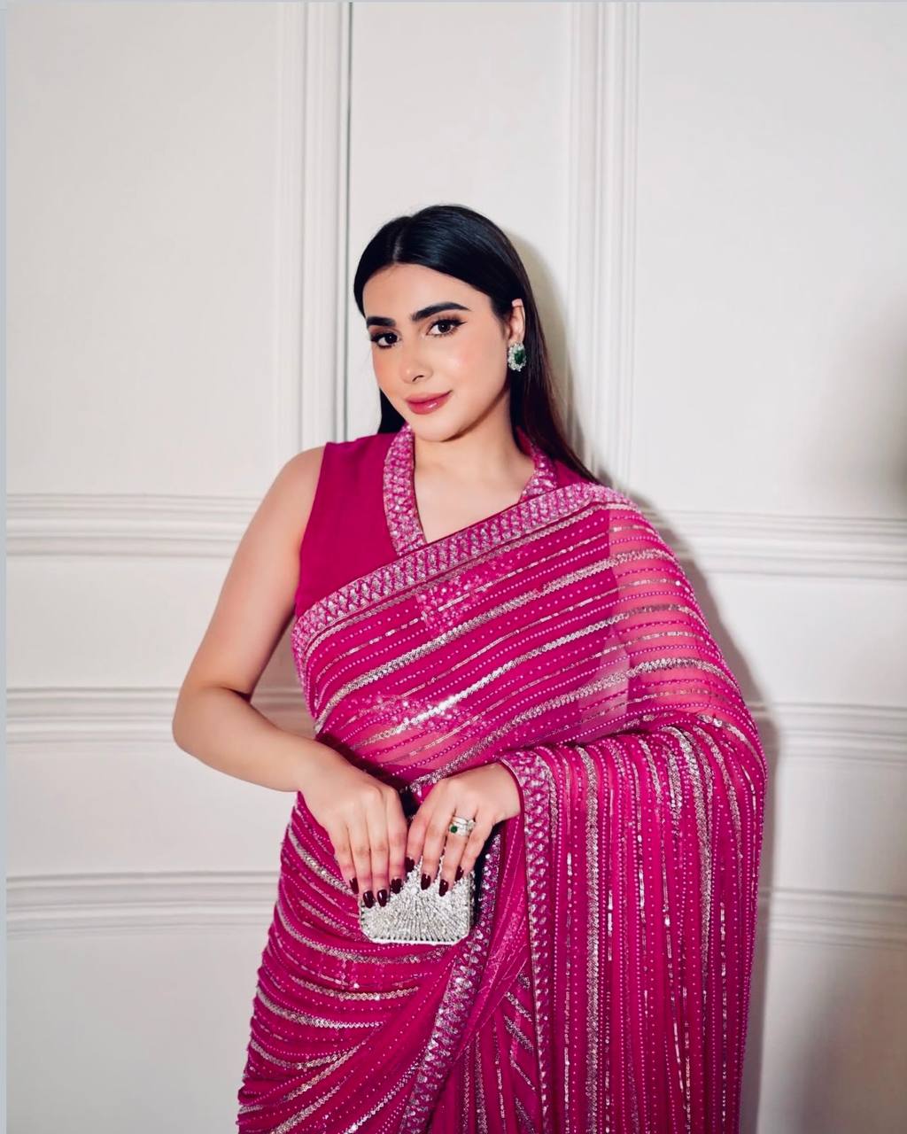 Wedding Special Sequence Saree