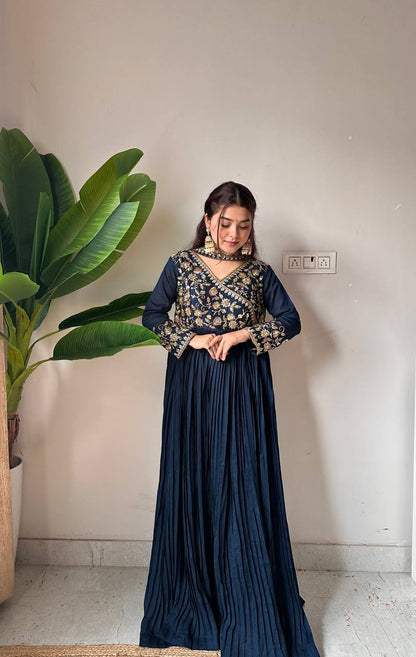 Designer Embroidered Gown