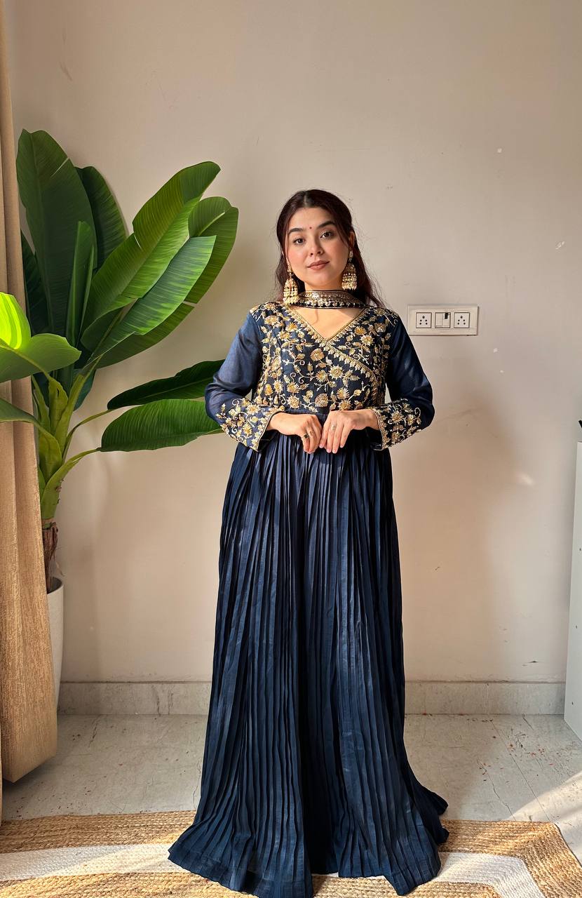Designer Embroidered Gown