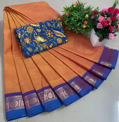 Premium Pure Cotton Sarees