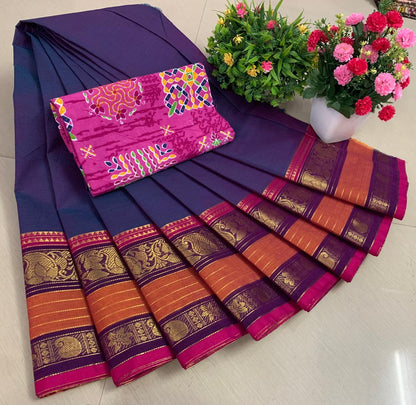 Premium Pure Cotton Sarees