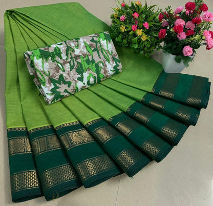 Premium Pure Cotton Sarees