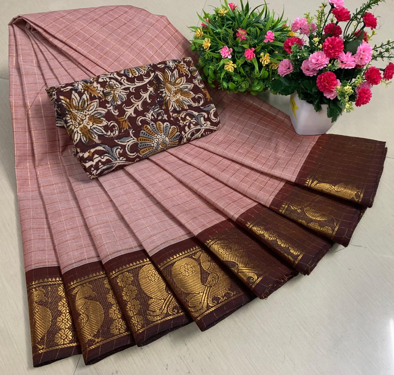 Premium Pure Cotton Sarees