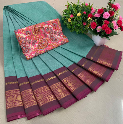 Premium Pure Cotton Sarees