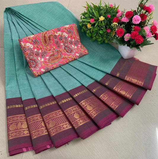 Premium Pure Cotton Sarees