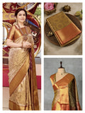 🌟 New Arrival – Nita Ambani New Pattern Unique Sarees Design All Over Jari Butt Sarees 🌟