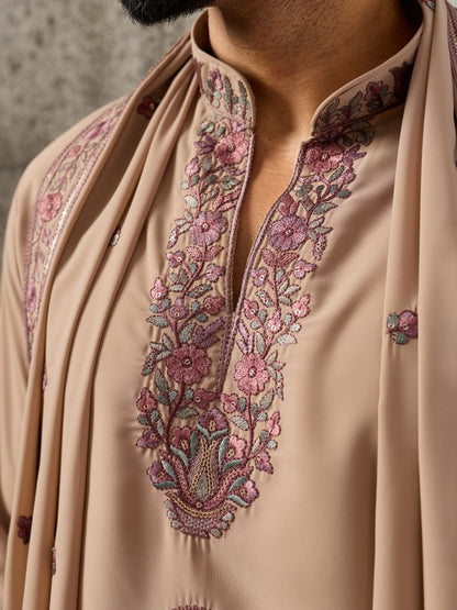 Royal Embroidered Men's Kurta Set