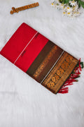 Premium Quality Chettinad Cotton Saree | Lata Gadwal Paithani
