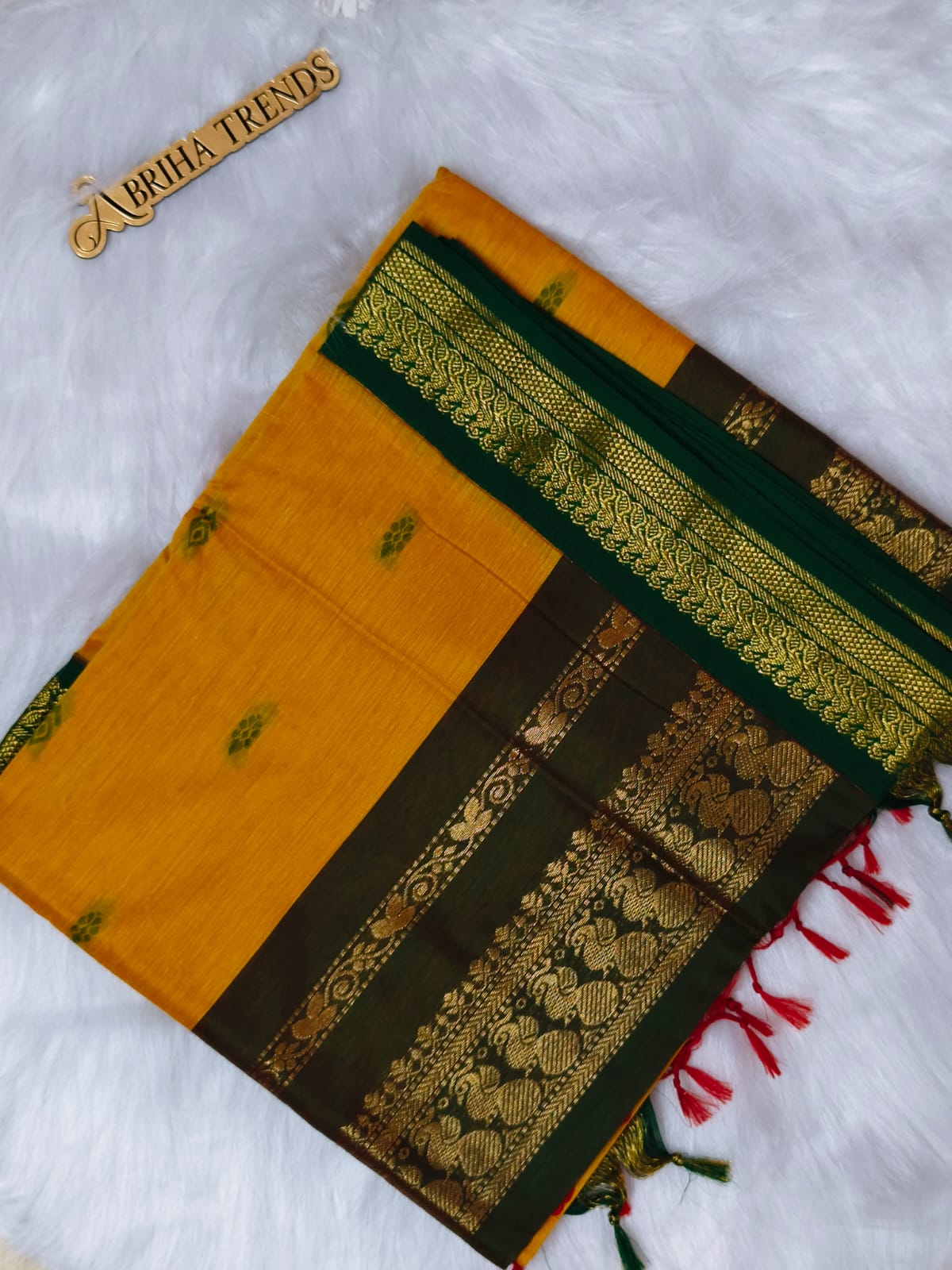 Premium Quality Chettinad Cotton Saree | Lata Gadwal Paithani
