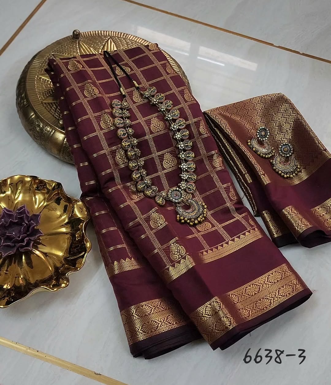 Celebrity Inspired Semi Kanjeevaram Silks