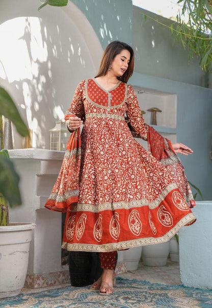 Anarkali Kurta Set