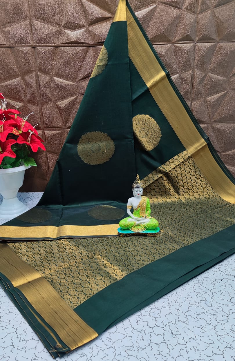Chanderi Kuppadam Rich Silk Cotton Sarees