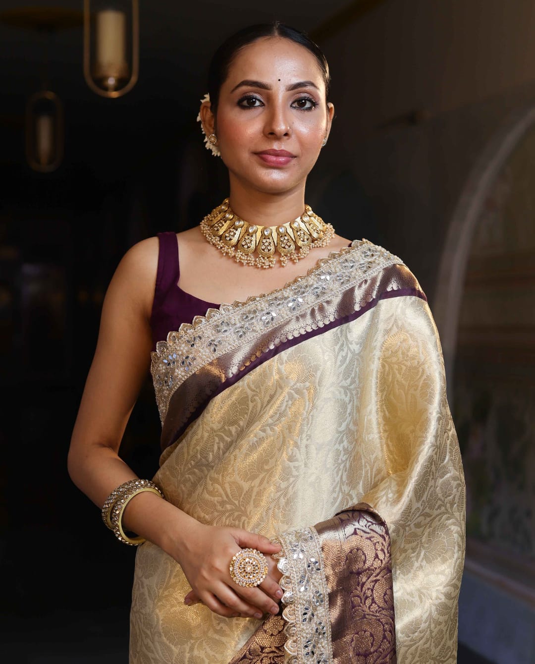 Banarasi Handwoven Partywear Saree