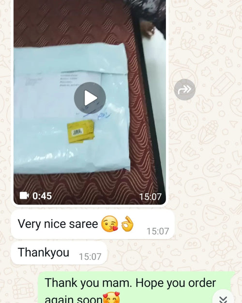 Customer message