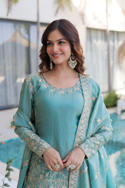 Premium Readymade Sharara Set