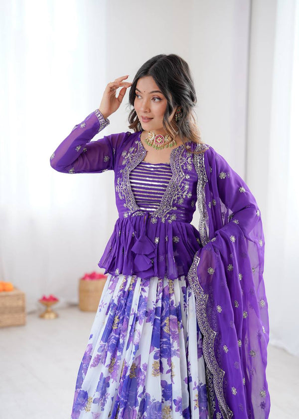 Koti Style Partywear Lehenga