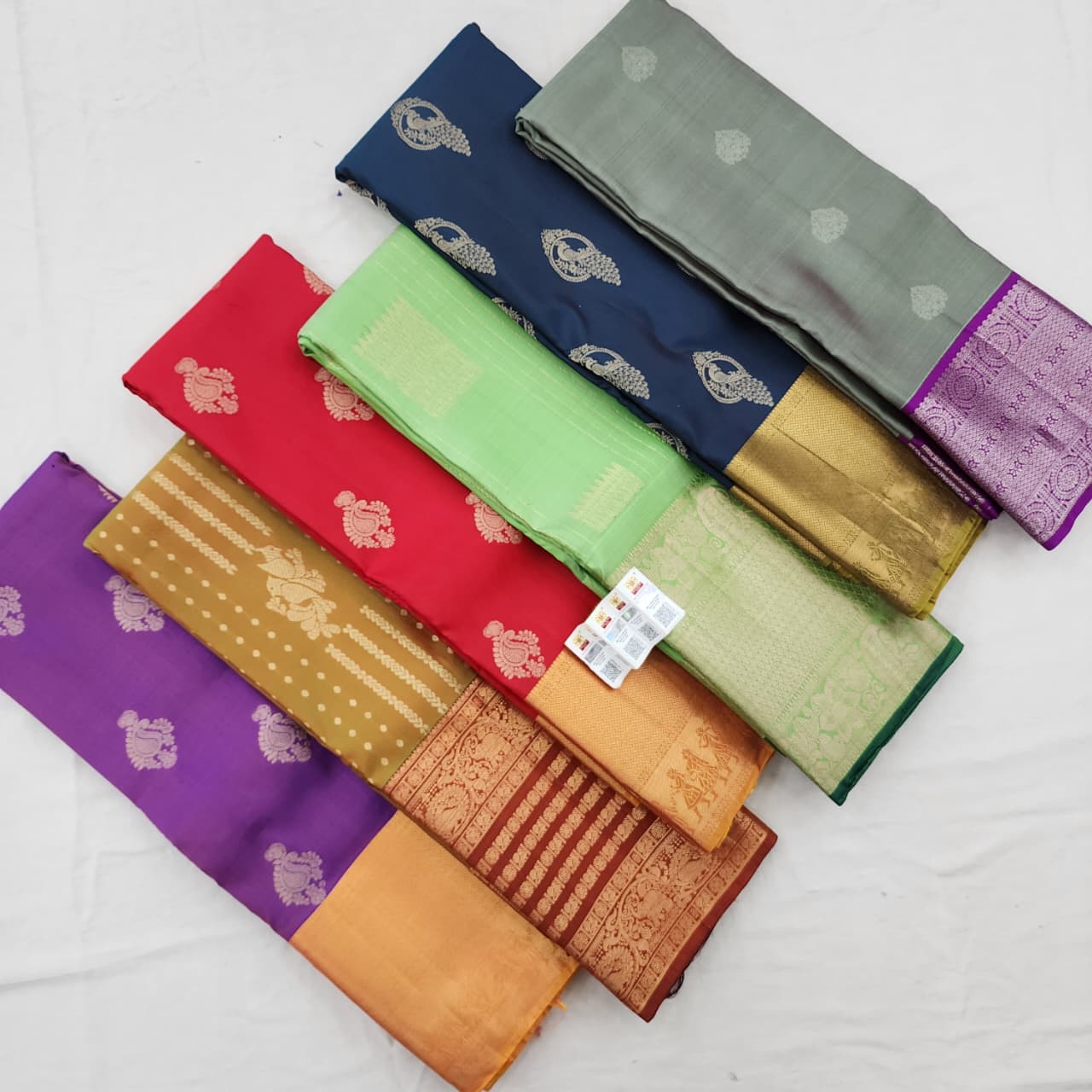 Kanjeevaram Pure Korvai Silk
