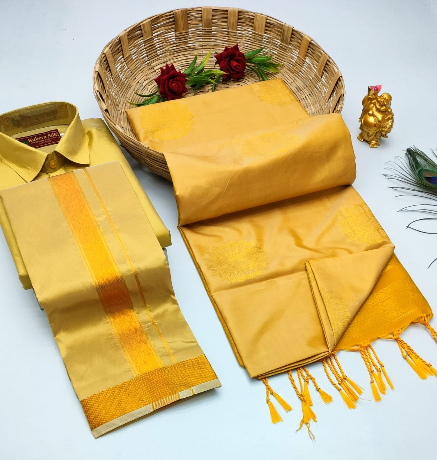 Silk Saree & Dhoti Combos(His and Her Combos)