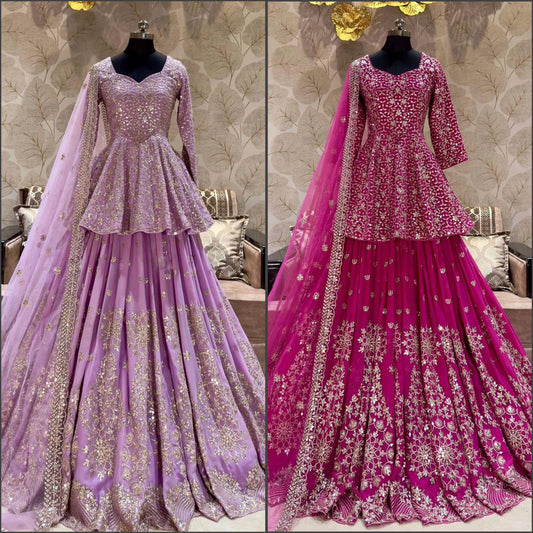 Designer Heavywork Partywear Lehenga