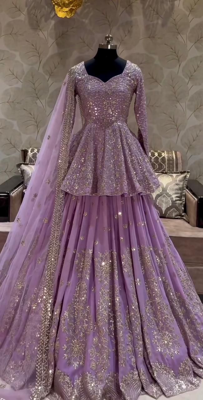 Designer Heavywork Partywear Lehenga
