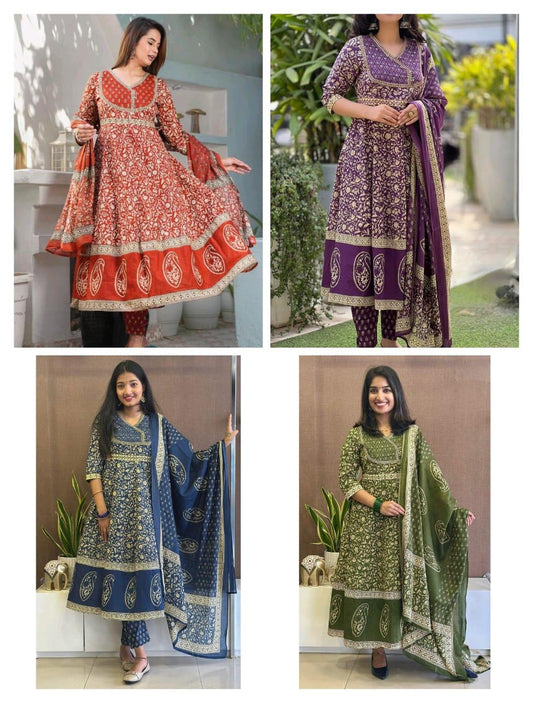 Anarkali Kurta Set