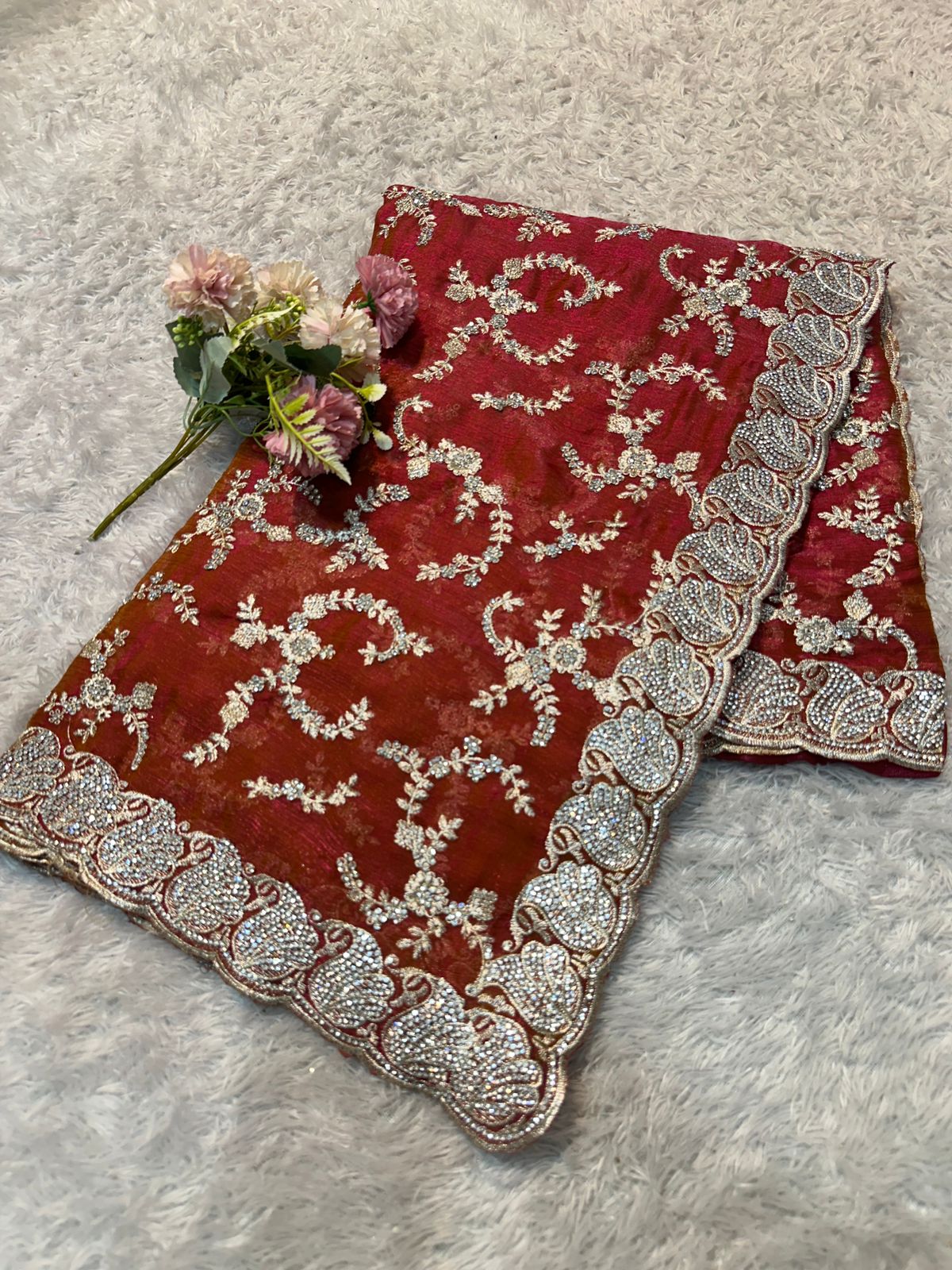 Chiffon Designer Sarees