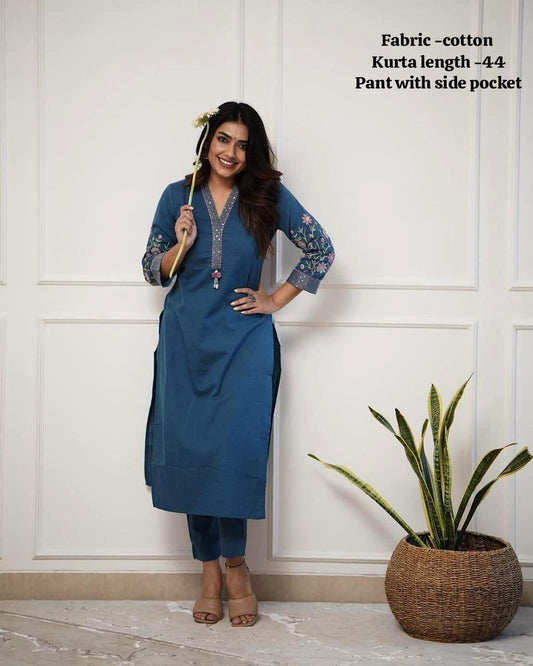 Premium Cotton Kurta Set