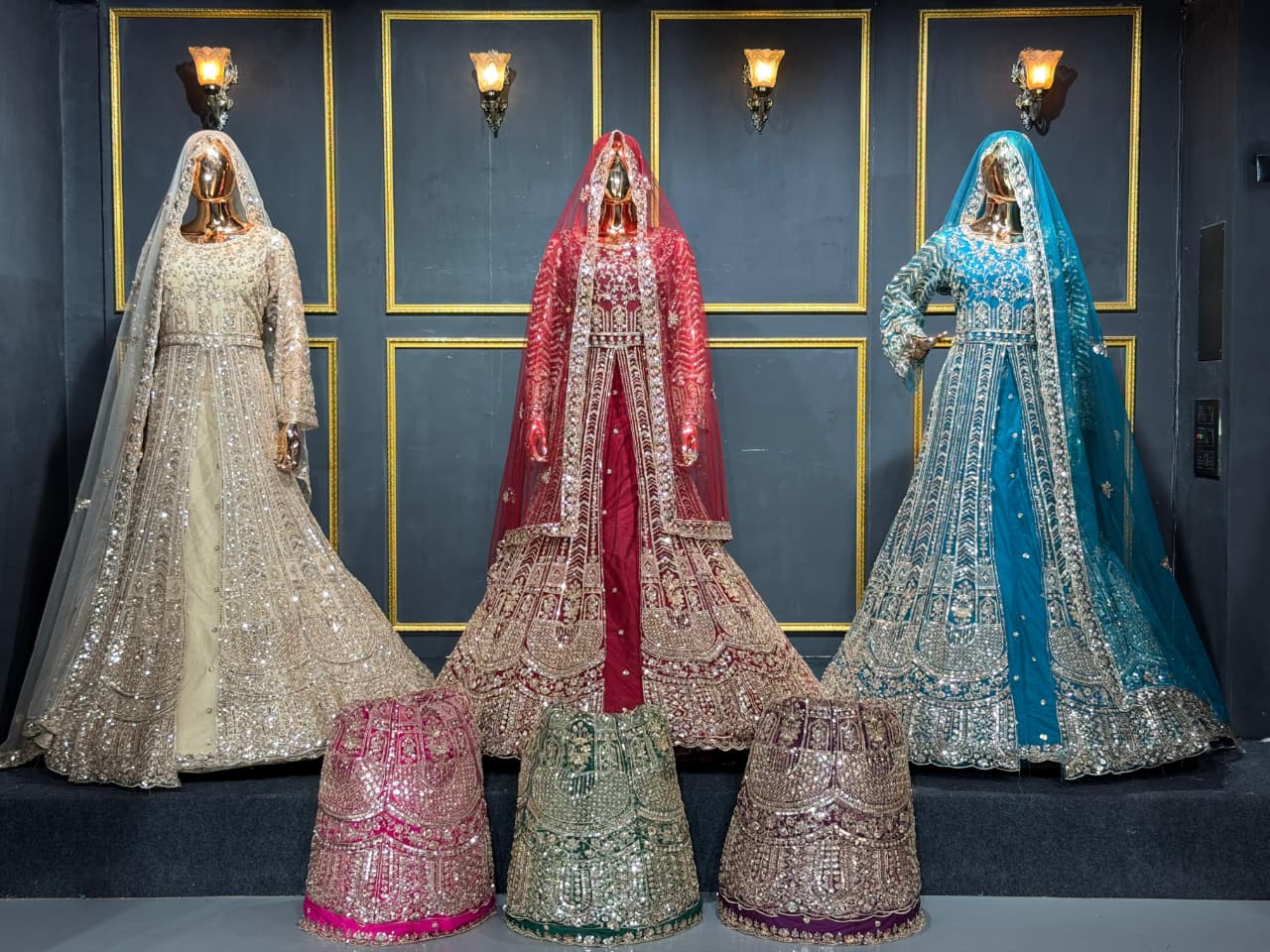 Indo-Western Bridal Lehenga