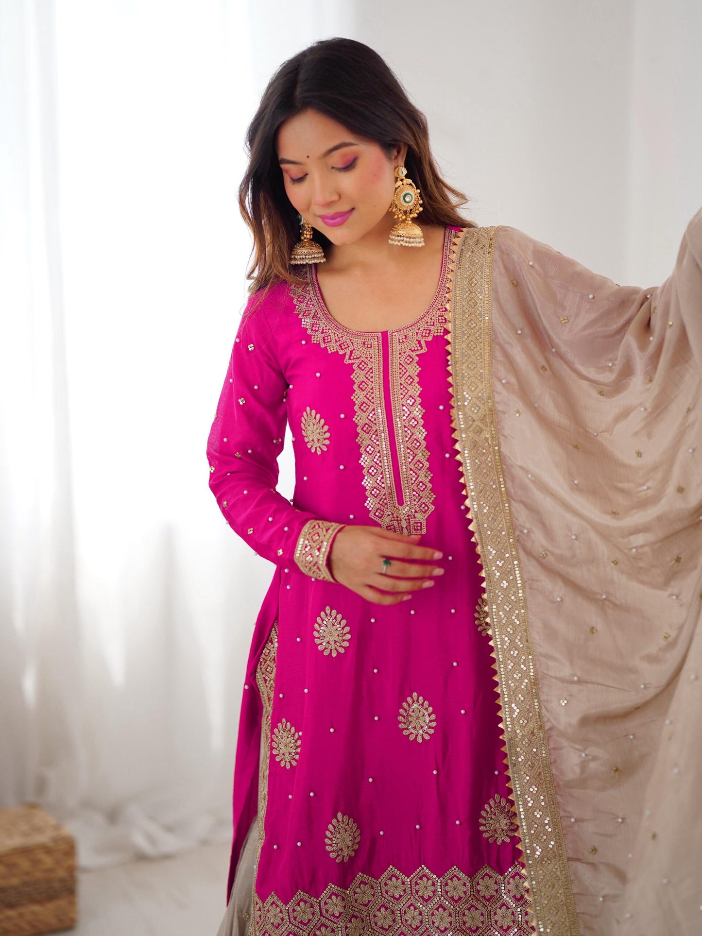 Premium Partywear Sharara Suit