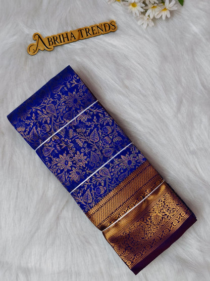 Royal Blue Kanchi Silk Saree