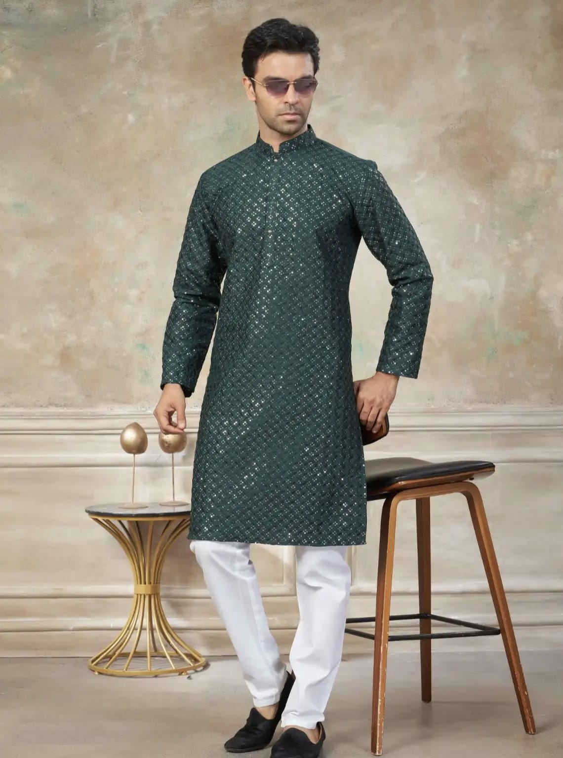 Premium Digital Kurta Pyjama Set