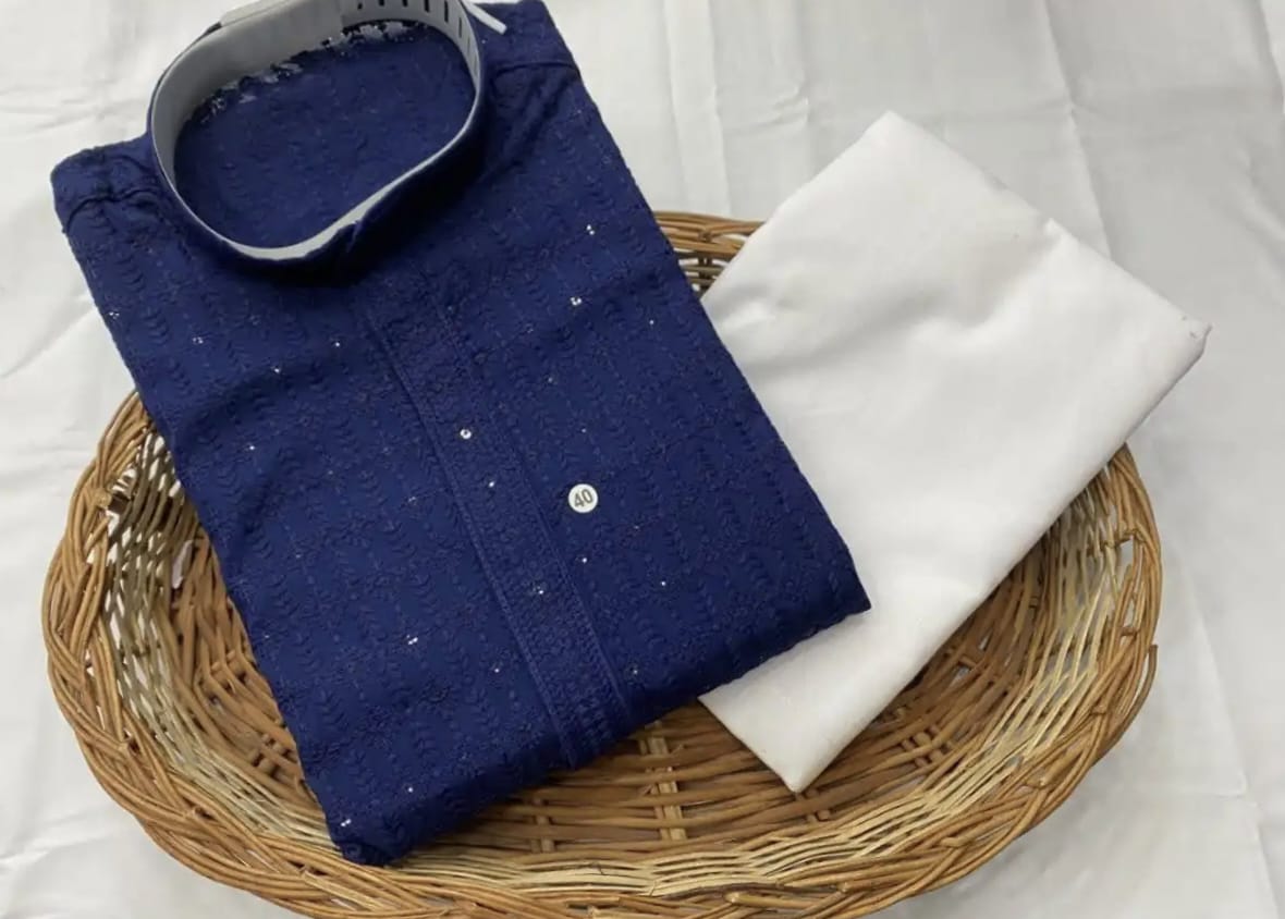 Partywear Kurta Pyjama Set