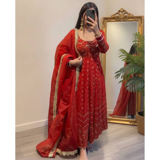 Wedding Wear Designer Plazoo with Gown Set