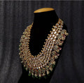 Statement Meenakari Long Necklace
